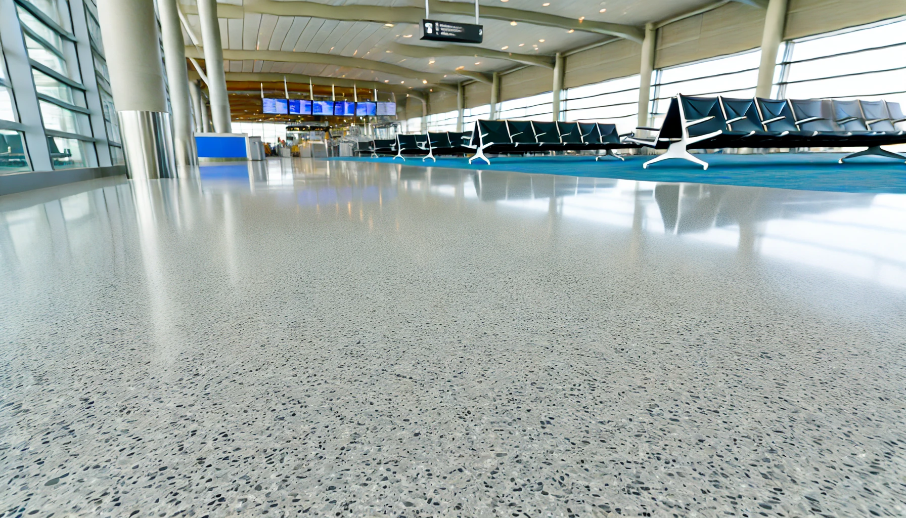 Concrete Coated Flooring example by Titan Flooring Applications