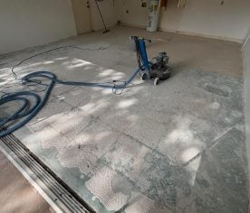 Garage Floor Before Image