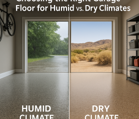 Concrete Coatings in humid vs dry climates by Titan Flooring Solutions