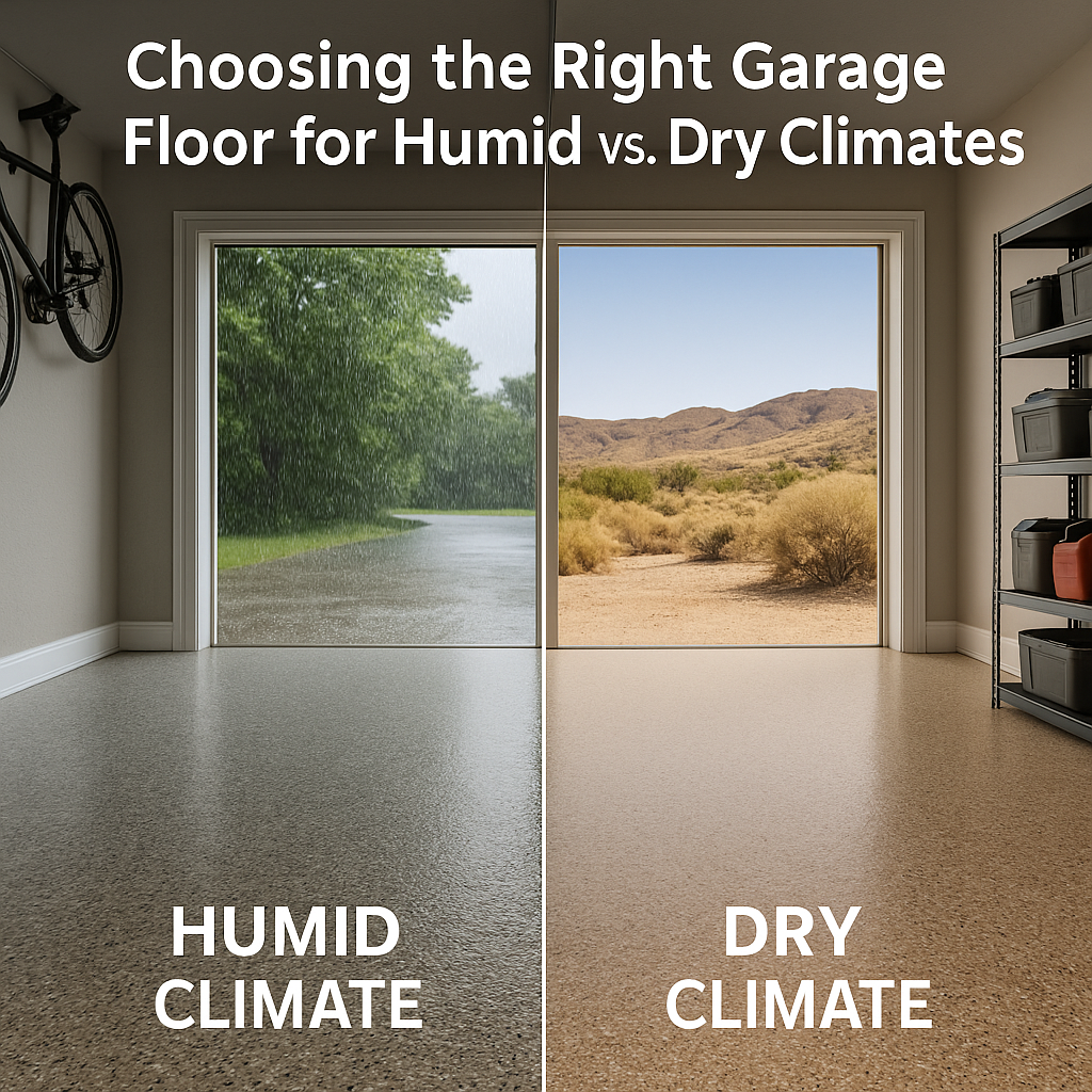 Best Garage Floor for Humid vs. Dry Climates | Titan Flooring Solutions