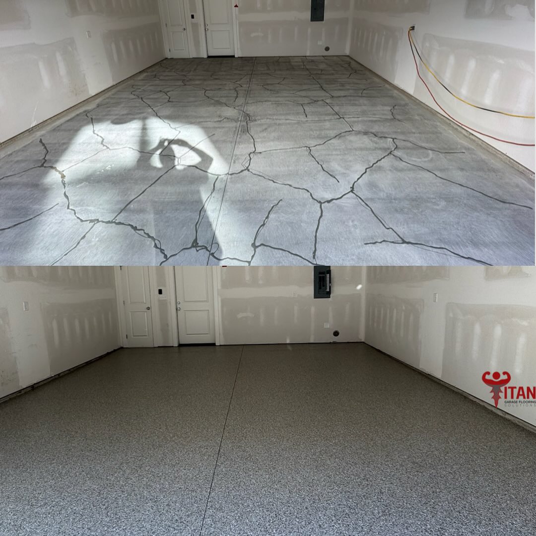 Restore and Protect Old Concrete Floors with Polyaspartic Flake
