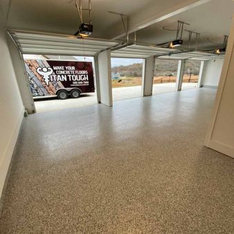 Titan garage flooring solutions, floor installation, floor coating solutions, garage floors, flooring contractor, flooring installation nashville, garage flooring